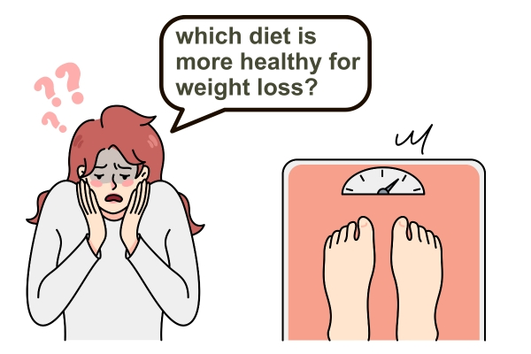 which diet is more healthy for weight loss?